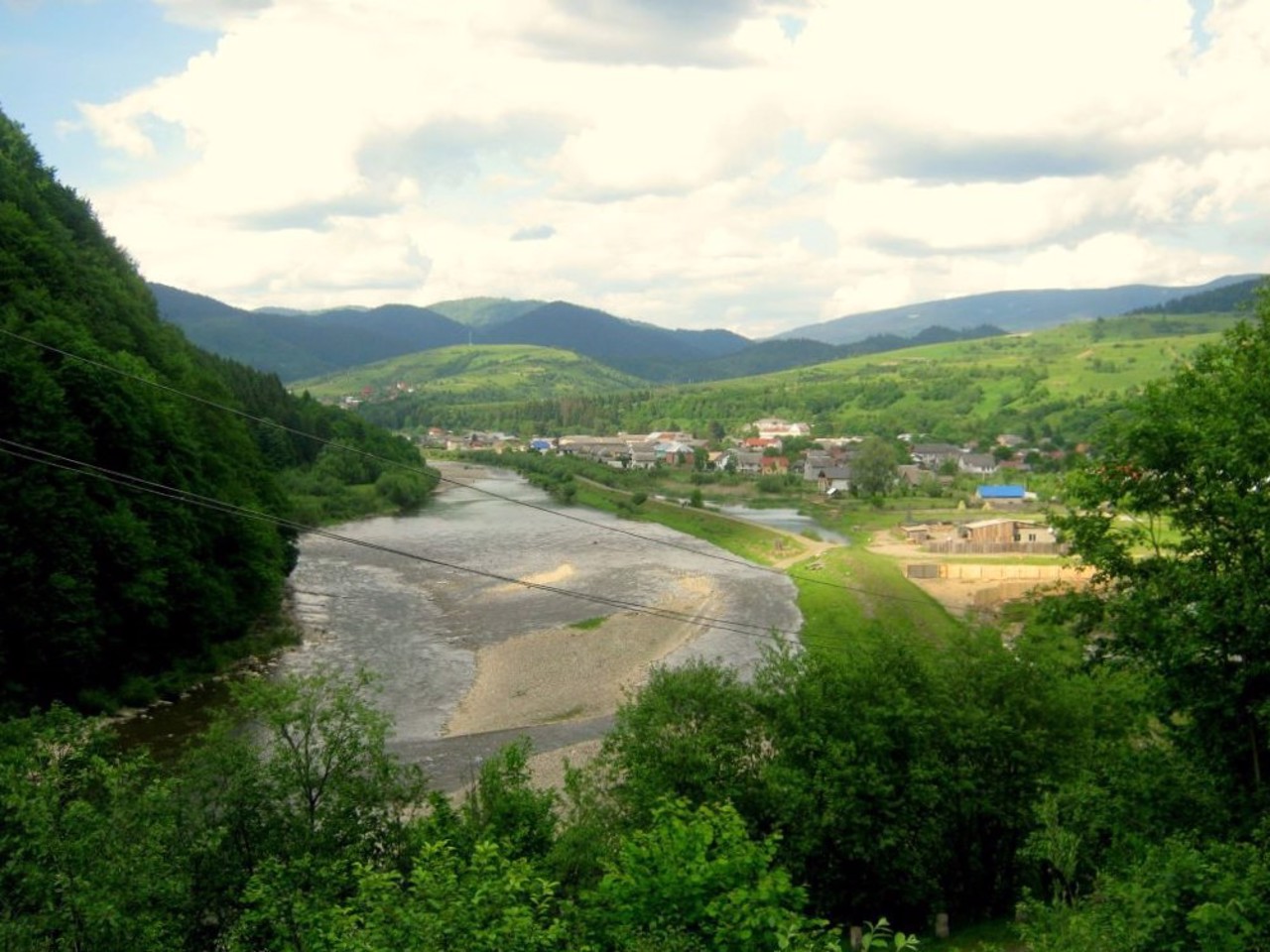 Поселок Межгорье, Закарпатье