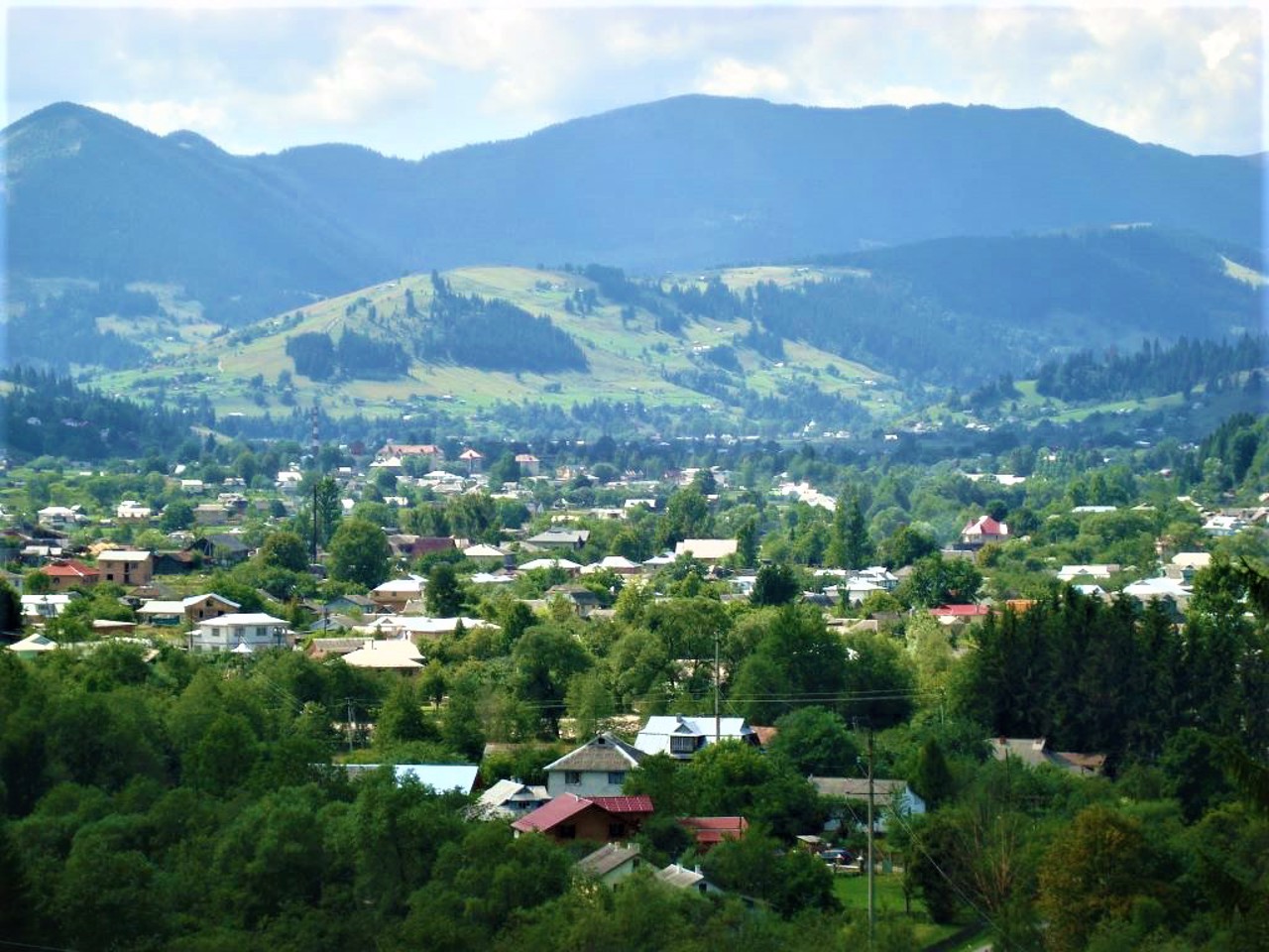 Verkhovyna village, Prykarpattia