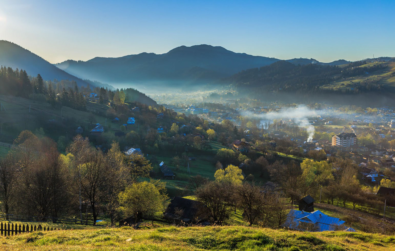 Verkhovyna village, Prykarpattia
