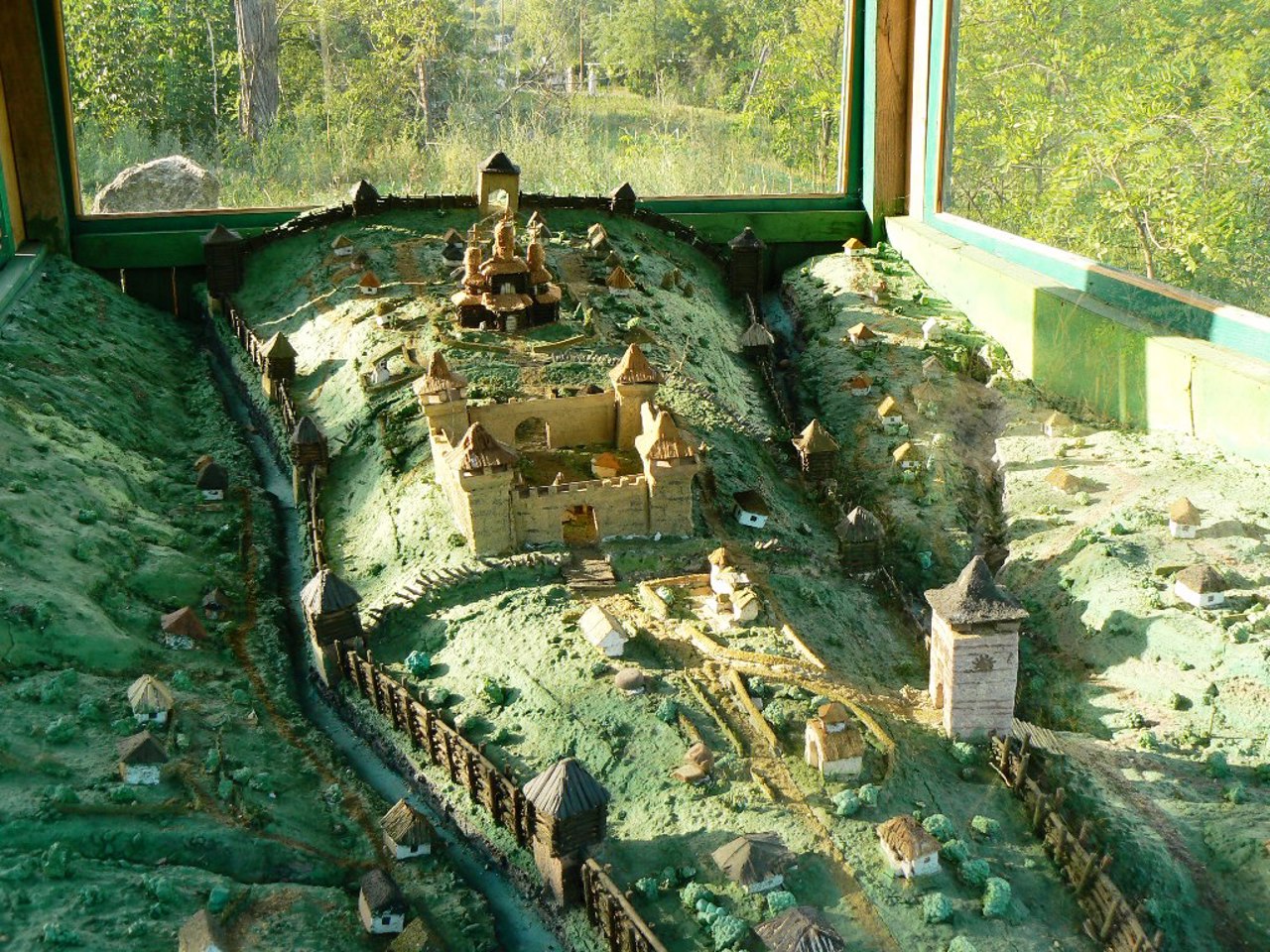 Busha castle, layout