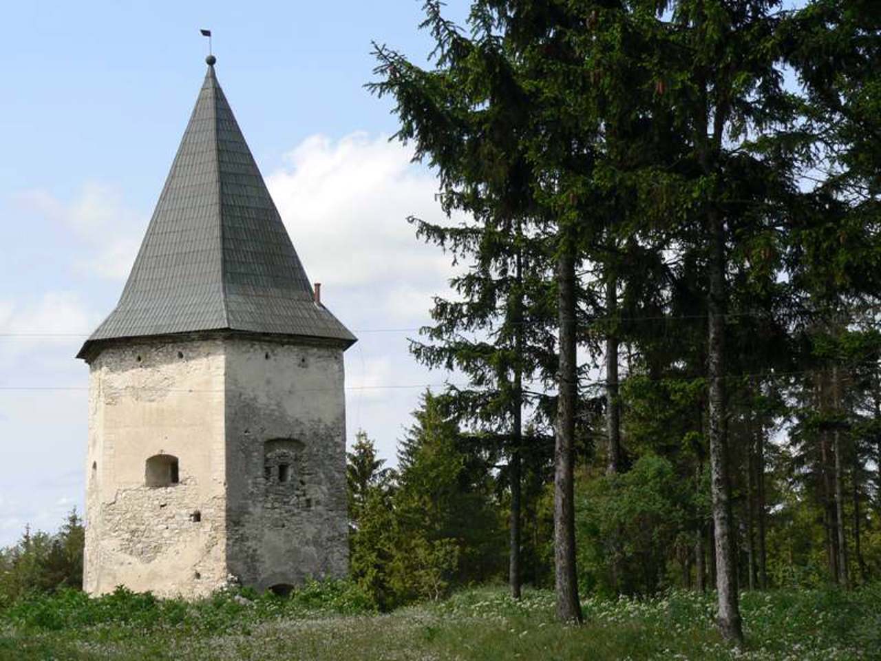 Кривченский замок Концких, Кривче