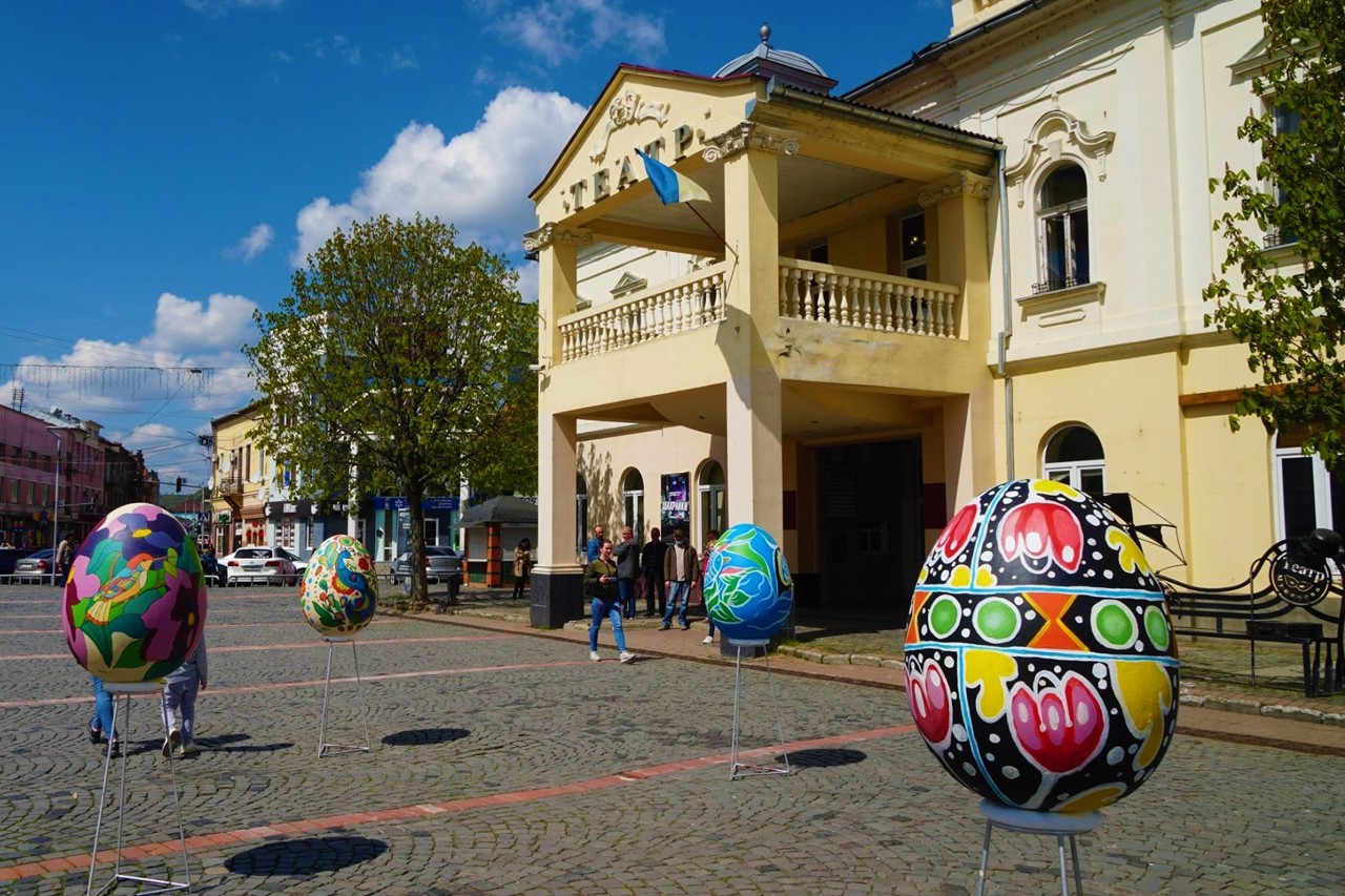 Cyril and Methodius Square, Mukachevo