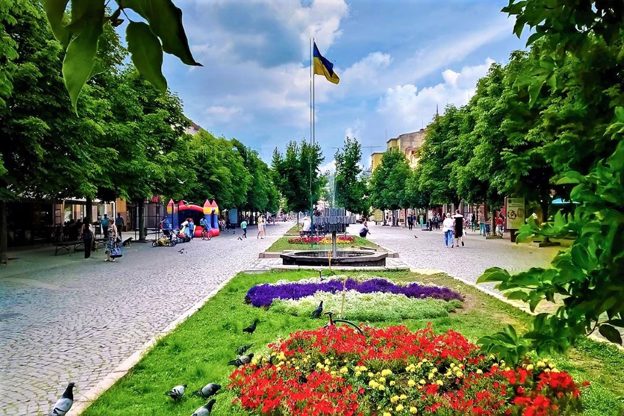 Cyril and Methodius Square, Mukachevo
