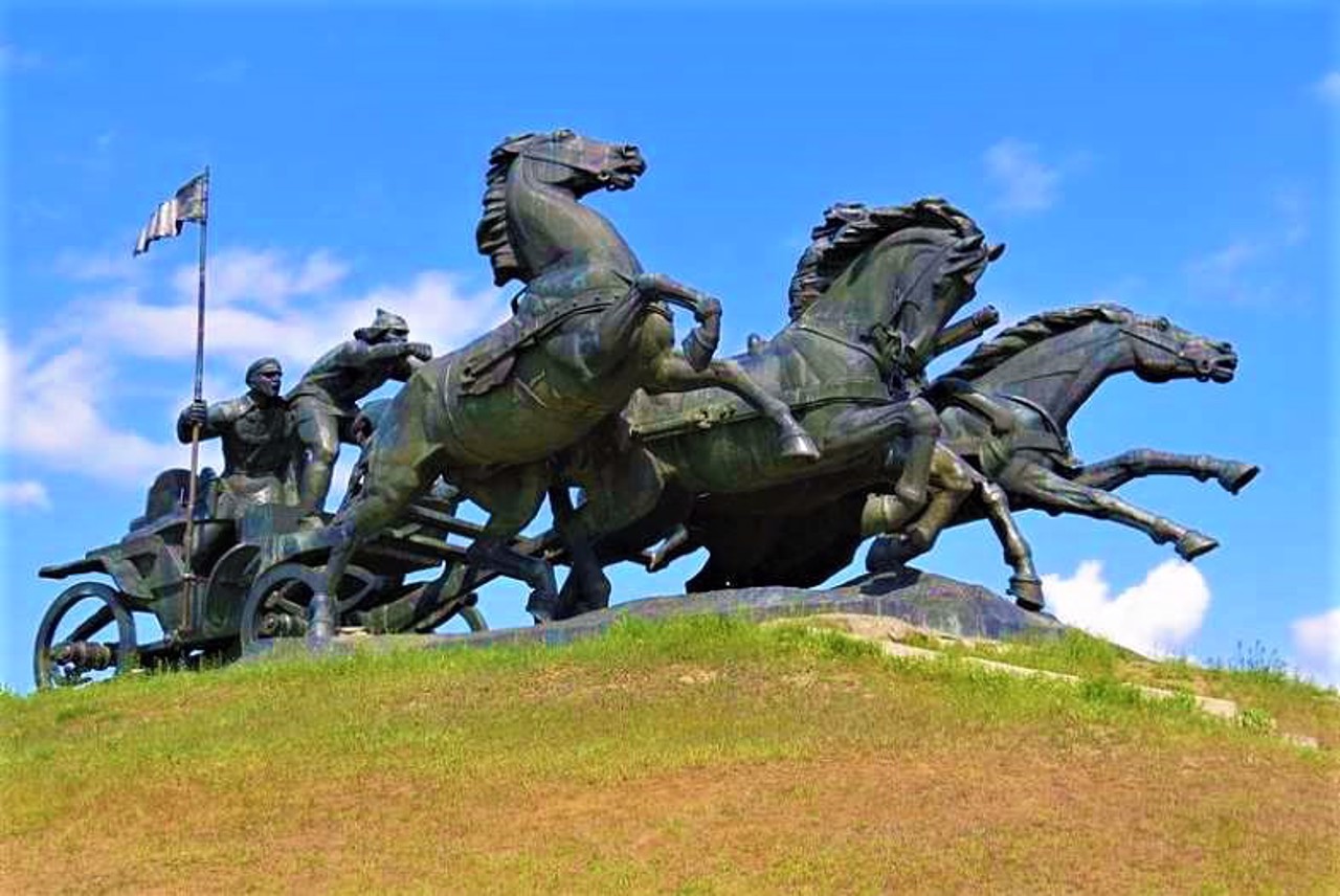 Легендарная тачанка, Каховка