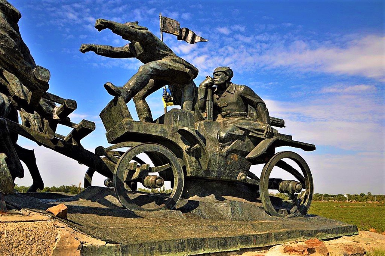 Легендарная тачанка, Каховка