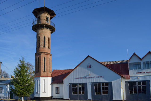 Пожарная каланча, Тараща