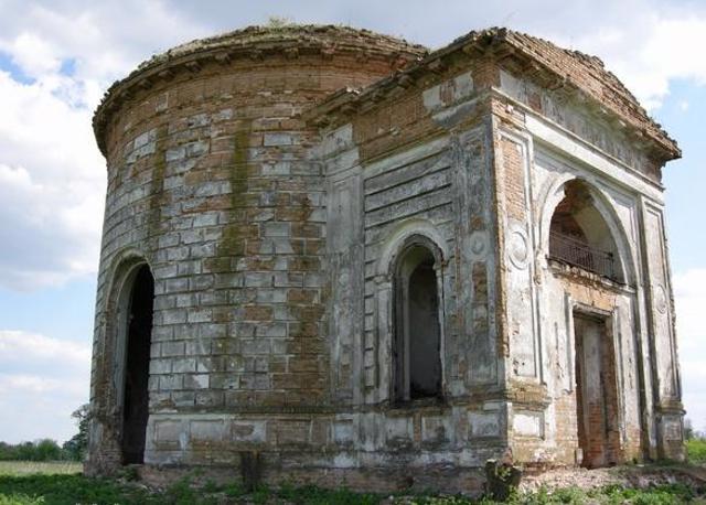 Воскресенская церковь-ротонда Каневских, Воскресенское