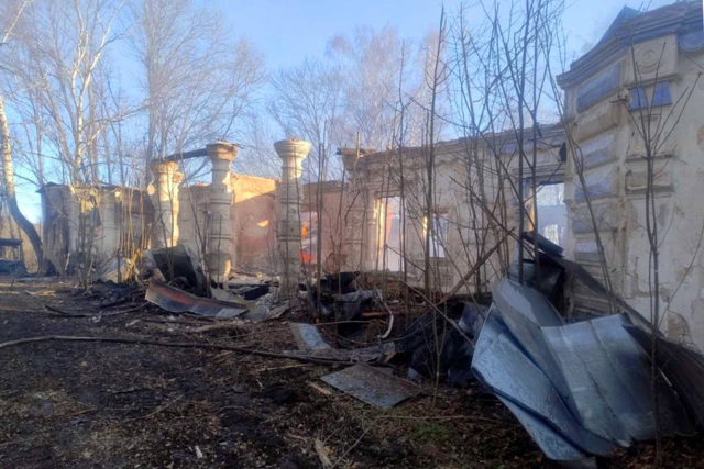 Російський дрон знищив садибу Хрущових у Лифиному